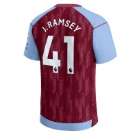 Aston Villa Jacob Ramsey #41 Domáci futbalový dres 2023-24 Krátky Rukáv